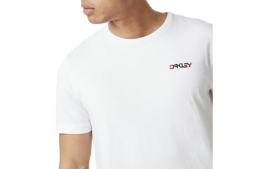 Image of Oakley Authorized Tee - Mens, White, Medium 457582-100-M
