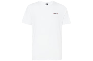 Image of Oakley Authorized Tee - Mens, White, Medium 457582-100-M