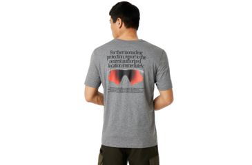 Image of Oakley Authorized Tee - Mens, Athletic Heather Grey, Extra Small, 457582-24G-XS