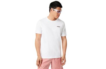 Image of Oakley Authorized Tee - Mens, White, Extra Large, 457582-100-XL