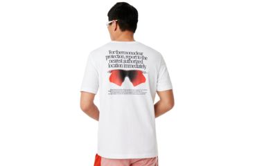 Image of Oakley Authorized Tee - Mens, White, Extra Large, 457582-100-XL