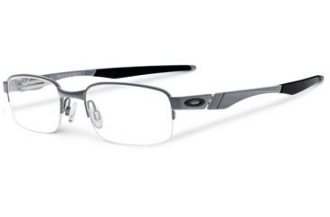 Image of Oakley Backwind 0.5 Eyeglasses, Satin Grey, 51.2 mm OX3163-0150