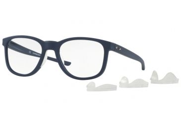 Image of Oakley CLOVERLEAF MNP OX8102 Progressive Prescription Eyeglasses 810203-52 - Satin Universe Blue Frame