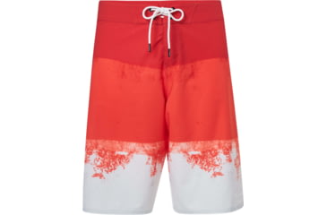 Image of Oakley Color Block Shade Boardshort 21 - Mens, High Risk Red, 28, FOA400110-43A-28
