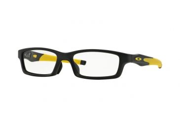 Image of Oakley CROSSLINK ASIAN OX8029 Bifocal Prescription Eyeglasses 802907-56 - Black Frame