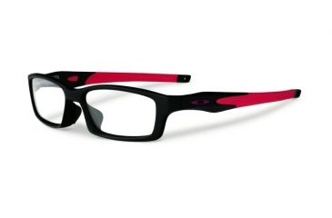 Image of Oakley CROSSLINK ASIAN OX8029 Bifocal Prescription Eyeglasses 802908-53 - Black Frame
