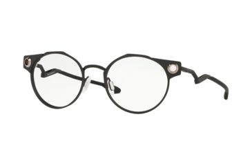 Image of Oakley DEADBOLT OX5141 Prescription Eyeglasses, 50mm, Clear Lenses, OX5141-514101-50-SV