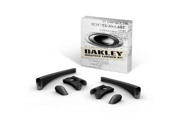 Image of Oakley Flak Jacket Earsock/Nosepad Kit - Black  06-210