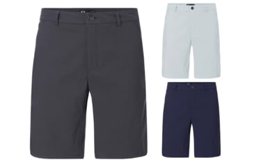 Image of Oakley Perf 5 Utility Short - Men's, Forged Iron, Lunar Rock, Team Navy