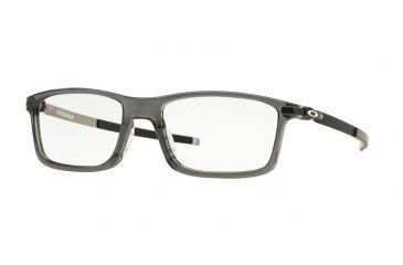Image of Oakley PITCHMAN OX8050 Single Vision Prescription Eyeglasses 805006-53 - Grey Smoke Frame