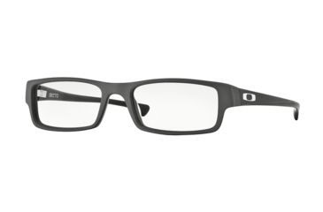 Image of Oakley Servo Rx Eyeglasses 106605-55 - Satin Steel Frame, Clear Lenses