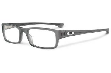 Image of Oakley Prescription Eyeglasses Servo Single Vision Satin Smoke Frame