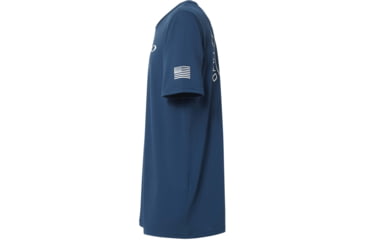 Image of Oakley SI Strong T-Shirts - Mens, Universal Blue/American, Small, FOA404139-6UA-S