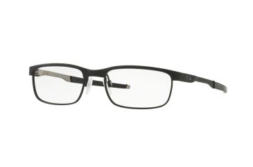 Image of Oakley Steel Plate OX3222 Single Vision Prescription Eyeglasses 322201-54 - Powder Coal Frame
