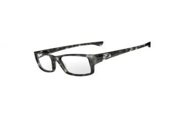 Image of Oakley Prescription Eyeglasses Servo Single Vision Grey Tortoise Frame