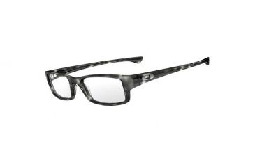Image of Oakley Prescription Eyeglasses Servo Single Vision Grey Tortoise Frame