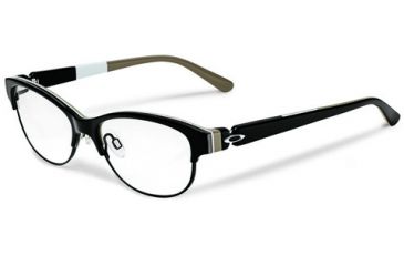 Image of Oakley Throwback Bifocal Prescription Eyeglasses, Black Frame, OX1108-0352BI