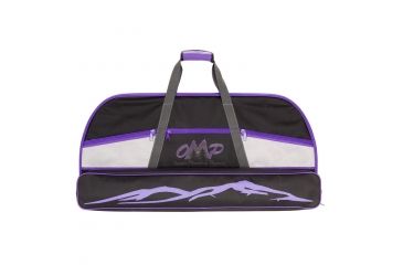 Image of October Mountain Bow Case, Black/Purple 36 in. 13039