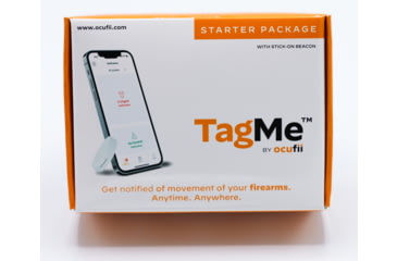 Image of Ocufii TagMe Starter Package with Stick-On Beacon, White, TM-P2-WHT