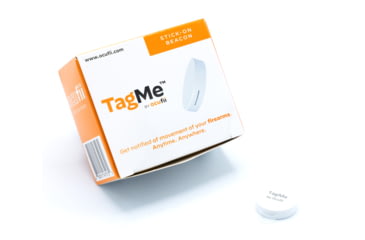 Image of Ocufii TagMe Stick-On Beacon, White, TM-B2-WHT