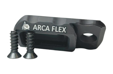 Image of ODIN Works ARCA Flex Sideways Rail, Screw, Black, ACC-ARCA-FLEX-S-BLK