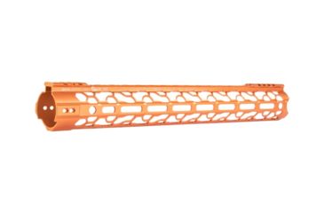 Image of ODIN Works AR-15 15.5in O2 Lite Free Float Forend, M-LOK, Orange, F-15-ML-O2-OR