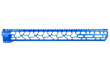 Image of ODIN Works M-Lok Ragna Free Float Forend, Blue, 17.5in, F-17-ML-RA-BLU