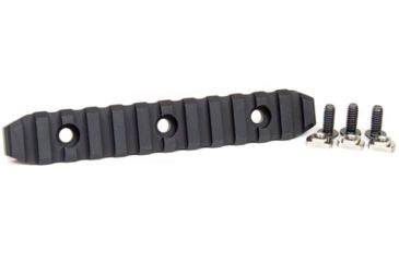 Image of Odin Works Odin M-lok 12 Slot Accessory Rail Black Aluminum