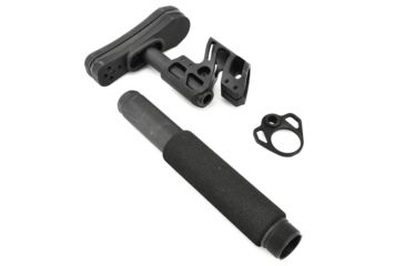 Image of ODIN Works Zulu Adjustable Stock w/ Padded Pistol Buffer Tube- Blk OS-ZULU-KIT-BLK