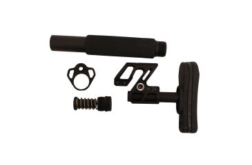 Image of ODIN Works Zulu Adjustable Stock w/ Padded Pistol Buffer Tube- Blk OS-ZULU-KIT-BLK