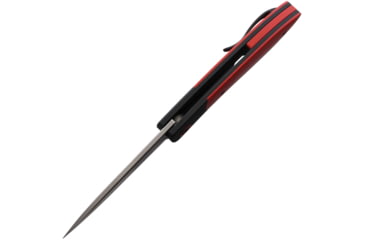 Image of Ohlone Knives Butron Framelock Red and Black