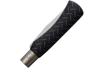 Image of OLD BEAR Medium Folding Knife, 3.1in, Stainless Steel, Laminated Wood/Aluminum Handle, Exclusive Black, 9307/19_NHK