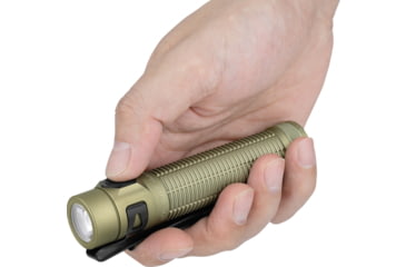 Image of Olight Baton 4 Ultra Rechargeable USB-C/MCC 1800 Lumens LED Flashlight, Olive Green, BATON4PROOLIVEGREEN