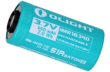 Image of Olight IMR16340 550mAh For S1R Baton II Customized Battery, Teal, BAT-163C05-10C-OL