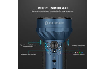 Image of Olight Marauder Mini 7000 Lumen Flashlight Midnight Blue