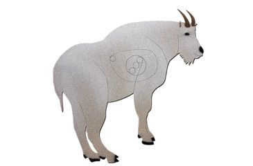 Image of Oncore Targets Mountain Goat Self-Healing Archery Target, White/Brown, Medium, RH2