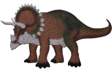Image of Oncore Targets Triceratops Self-Healing Archery Target, Brown/Green/Black, Small, DN4