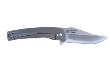 Image of Ontario Knife Carter Trinity Folding Knife, 3in Blade, Titanium and G10 Handle, Small, 8877