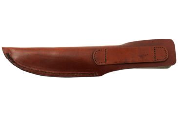 Image of Ontario Knife Old Hickory Fish and Small Game Knife, 4in Blade, Hardwood Handle, Leather Sheath, Small, 7024