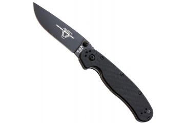 Image of Ontario Knife RAT Model II Folding Knife, Black Handle OK8861
