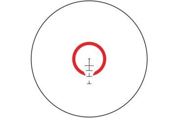 Image of Bushnell AR Optics Riflescope, 1-4x24mm, 30 mm Tube, Second Focal Plane, Illuminated BTR-1 Reticle, Black, AR71424I