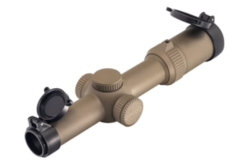 Image of Atibal OPMOD XP8 Mirage Exclusive Rifle Scope w/ Rapid View Lever, 1-8x24mm, 30mm Tube, Second Focal Plane, TDR BDC Reticle, FDE, AT-XP8-OPMOD-S