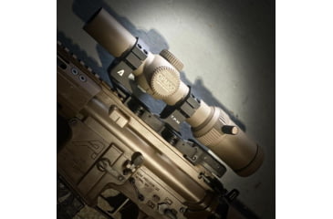 Image of Atibal OPMOD XP8 Mirage Exclusive Rifle Scope w/ Rapid View Lever, 1-8x24mm, 30mm Tube, Second Focal Plane, TDR BDC Reticle, FDE, AT-XP8-OPMOD-S