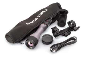 Image of ATN OPMOD Thor 5 3-24xvSmart HD Thermal Imaging Rifle Scope, 640x480, 12 Micron, w/ High Quality Quick Detach Mount, Wolf Grey, TIWST5635OPWG