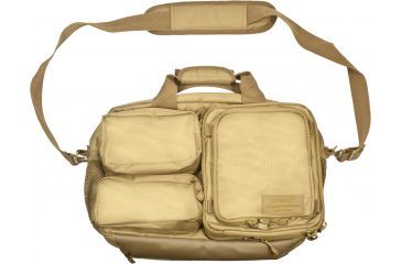 Image of OPMOD MCS 1.0 Modular Brief Case, front view, Coyote