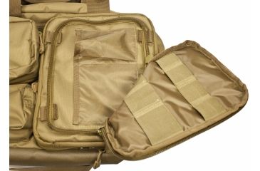 Image of OPMOD MCS 1.0 Modular Brief Case, tablet bag section open, Coyote