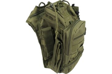 Image of OPMOD P.A.C. Utility Bag w/7 Compartments - Green OPMOD-1STGREEN 