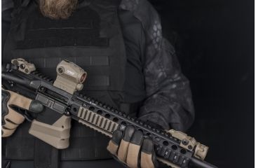 Image of SIG SAUER OPMOD Romeo5 X 1x20mm Compact Reflex Red Dot Sight, 2 MOA Dot Reticle, Flat Dark Earth SOR52111