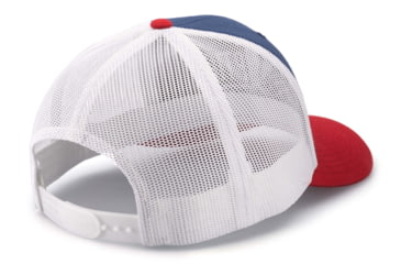 Image of OPMOD Trucker Hat Embroidered Logo, Lt. Navy/White/Red, OPM-Lt. Navy/Wht/Red