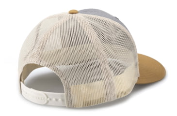 Image of OPMOD Trucker Hat Embroidered Patch, Heather Grey/Birch/Biscuit, OPMHea Greiscuit-Heath/Bi